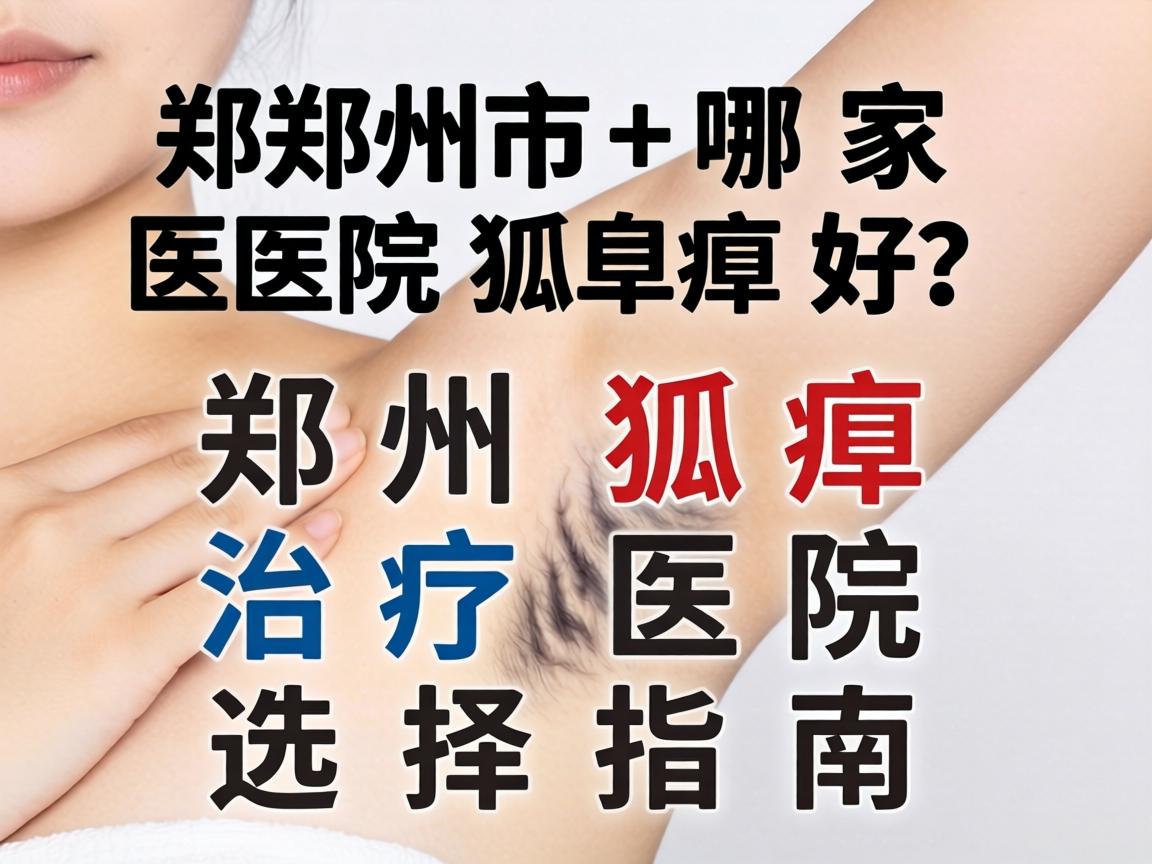 郑州市哪家医院狐臭好？郑州狐臭治疗医院选择指南