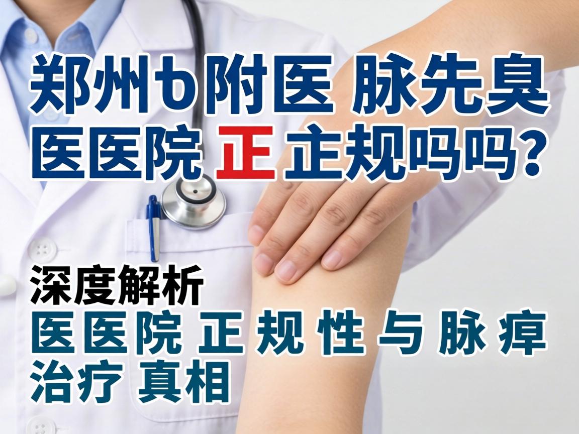 郑州附医腋臭医院正规吗？深度解析医院正规性与腋臭治疗真相