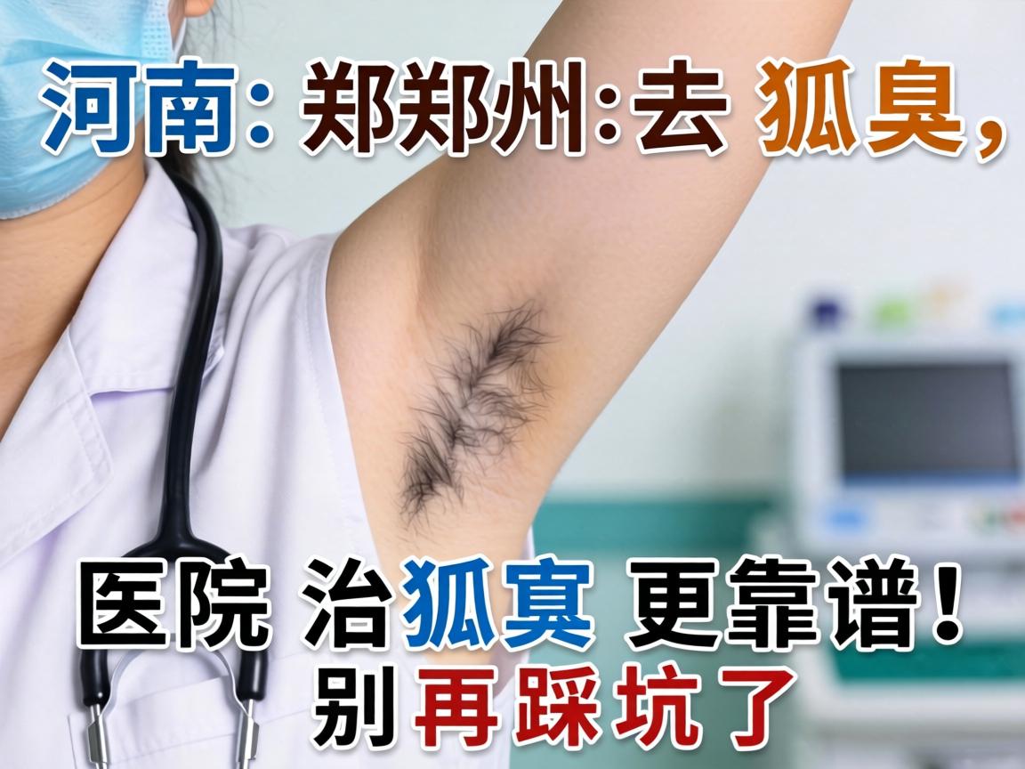 河南郑州去狐臭，这些医院治狐臭更靠谱！别再踩坑了