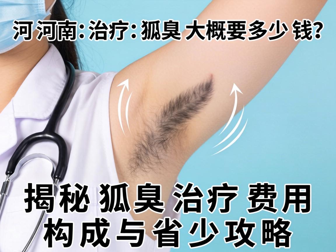 河南治疗狐臭大概要多少钱？揭秘狐臭治疗费用构成与省钱攻略
