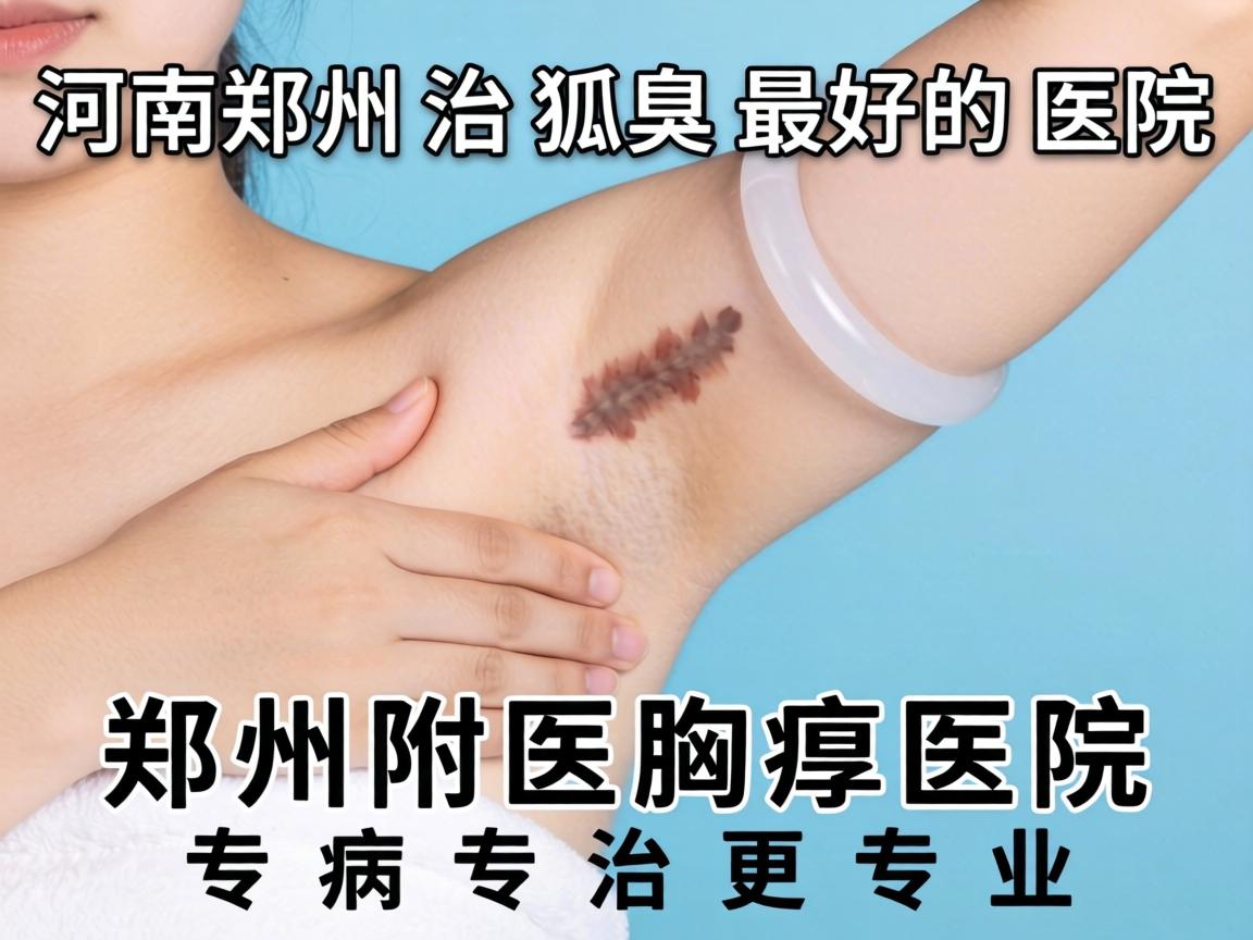 河南郑州治狐臭最好的医院，郑州附医腋臭医院，专病专治更专业