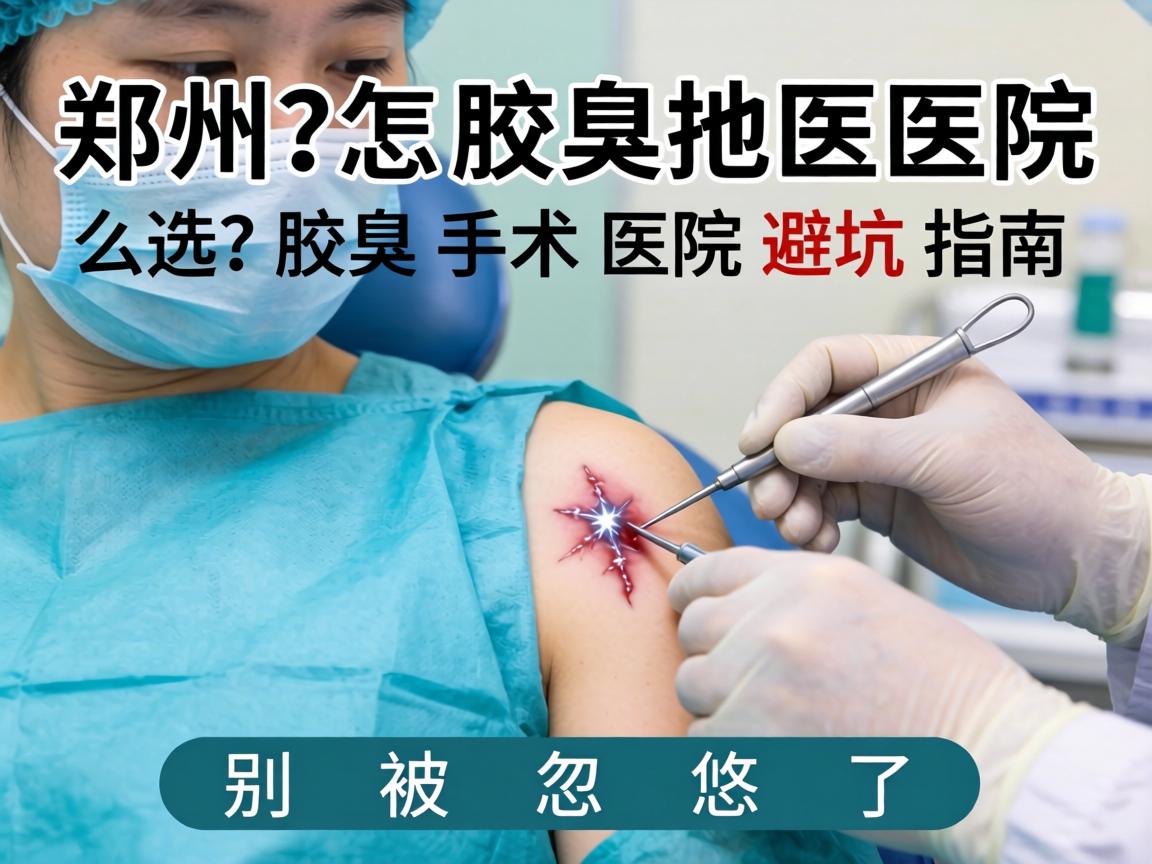 郑州腋臭手术医院怎么选？腋臭手术医院避坑指南，别被忽悠了