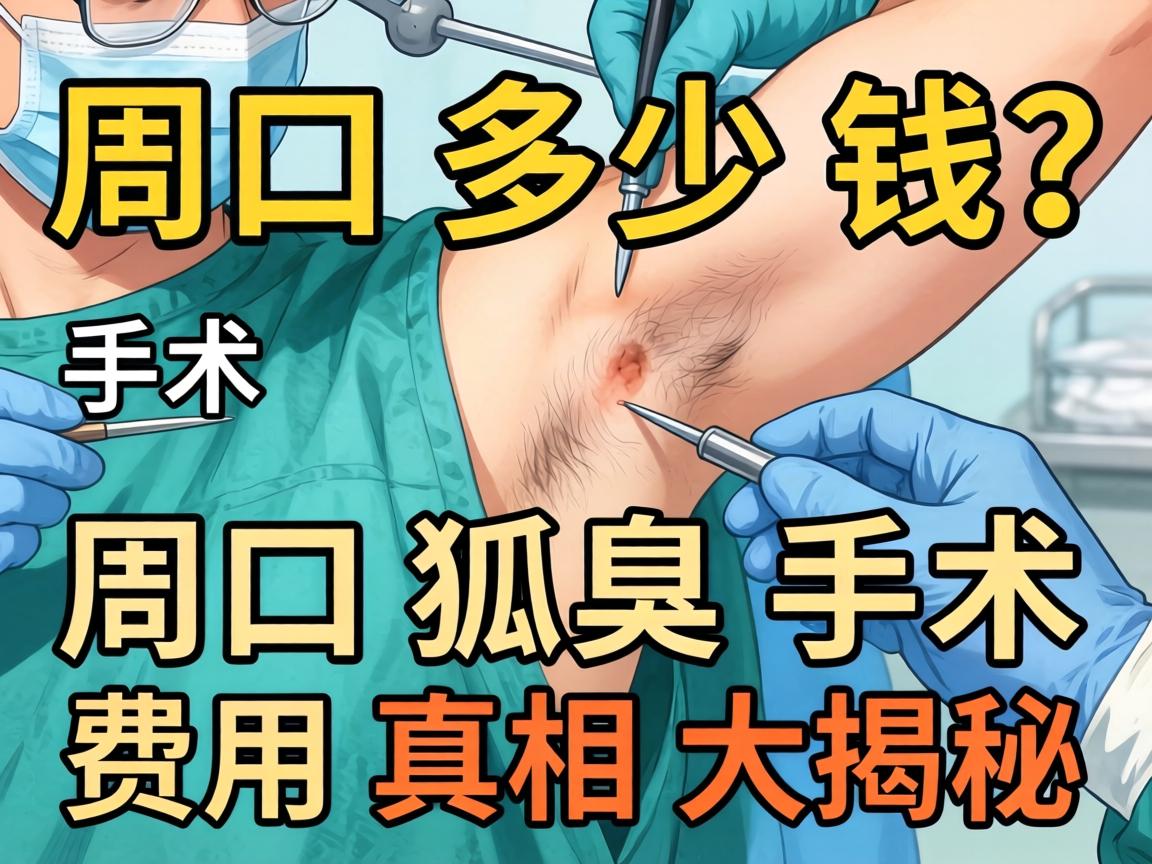 周口狐臭手术多少钱？周口狐臭手术费用真相大揭秘