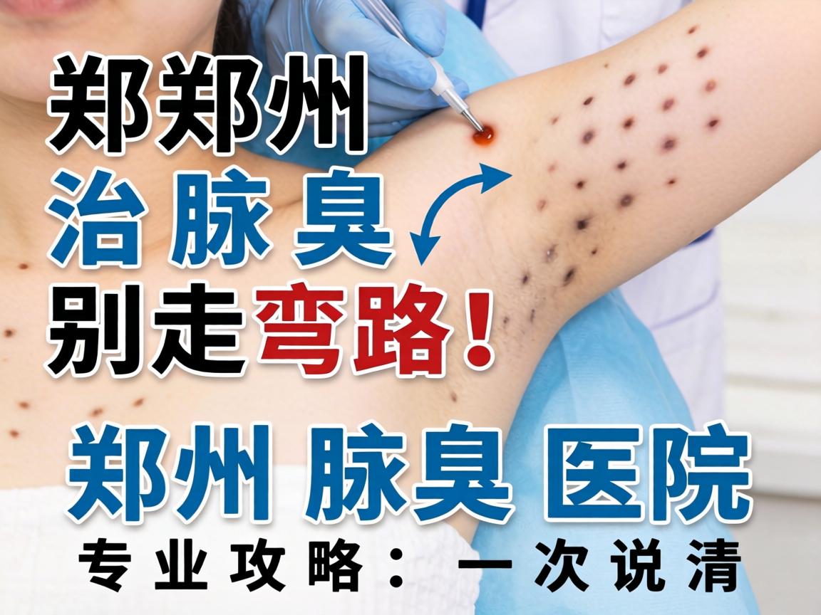 郑州治腋臭，别走弯路！郑州腋臭医院专业攻略，一次说清