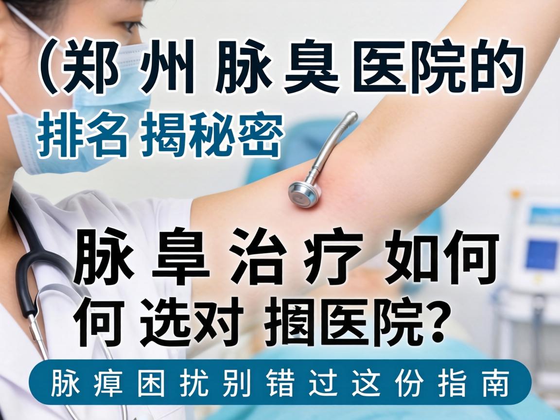 郑州腋臭医院排名揭秘，腋臭治疗如何选对医院？腋臭困扰别错过这份指南