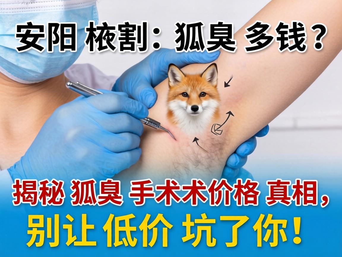 安阳割狐臭多钱？揭秘狐臭手术价格真相，别让低价坑了你！