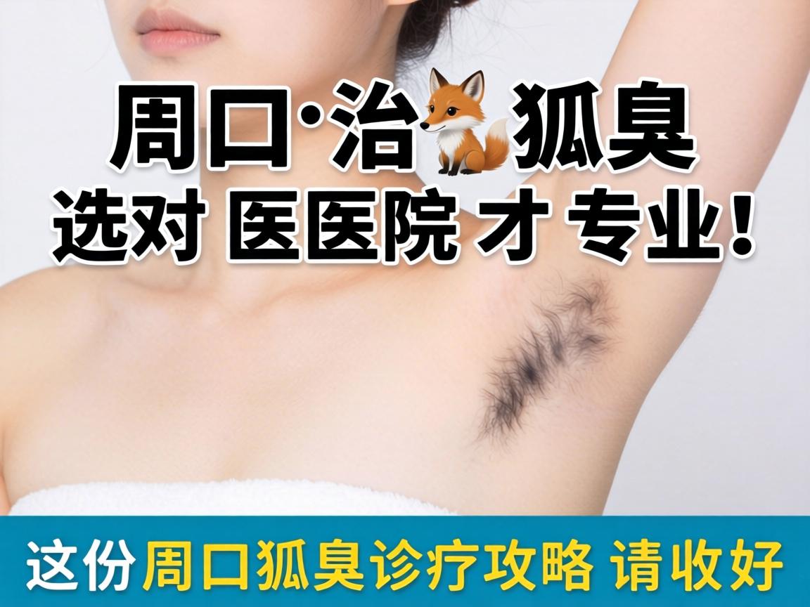 周口治狐臭，选对医院才专业！这份周口狐臭诊疗攻略请收好