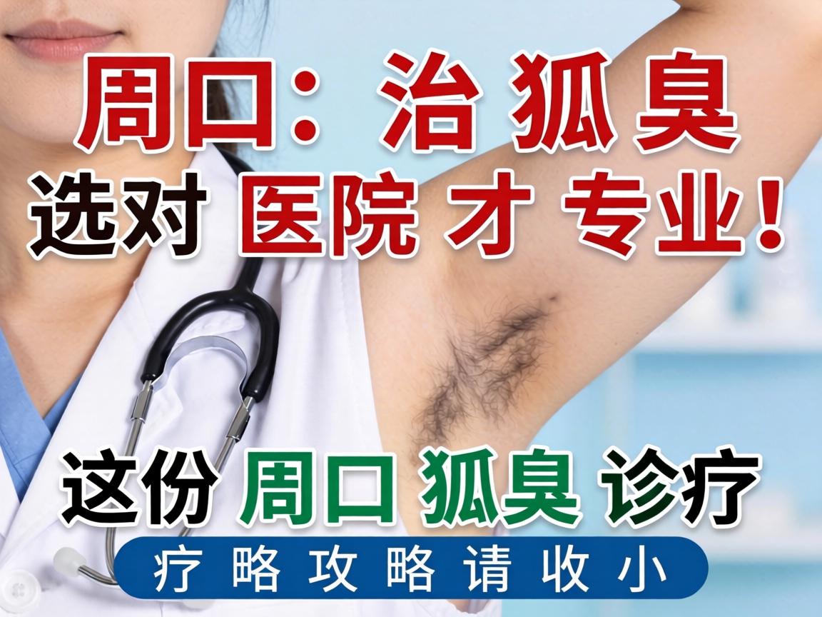 周口治狐臭，选对医院才专业！这份周口狐臭诊疗攻略请收好