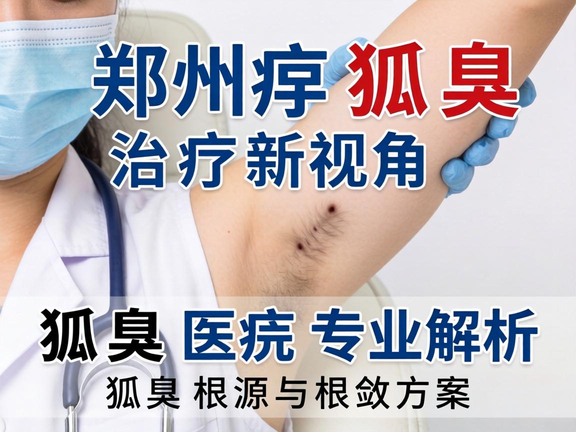 郑州狐臭治疗新视角，狐臭医院专业解析狐臭根源与根治方案