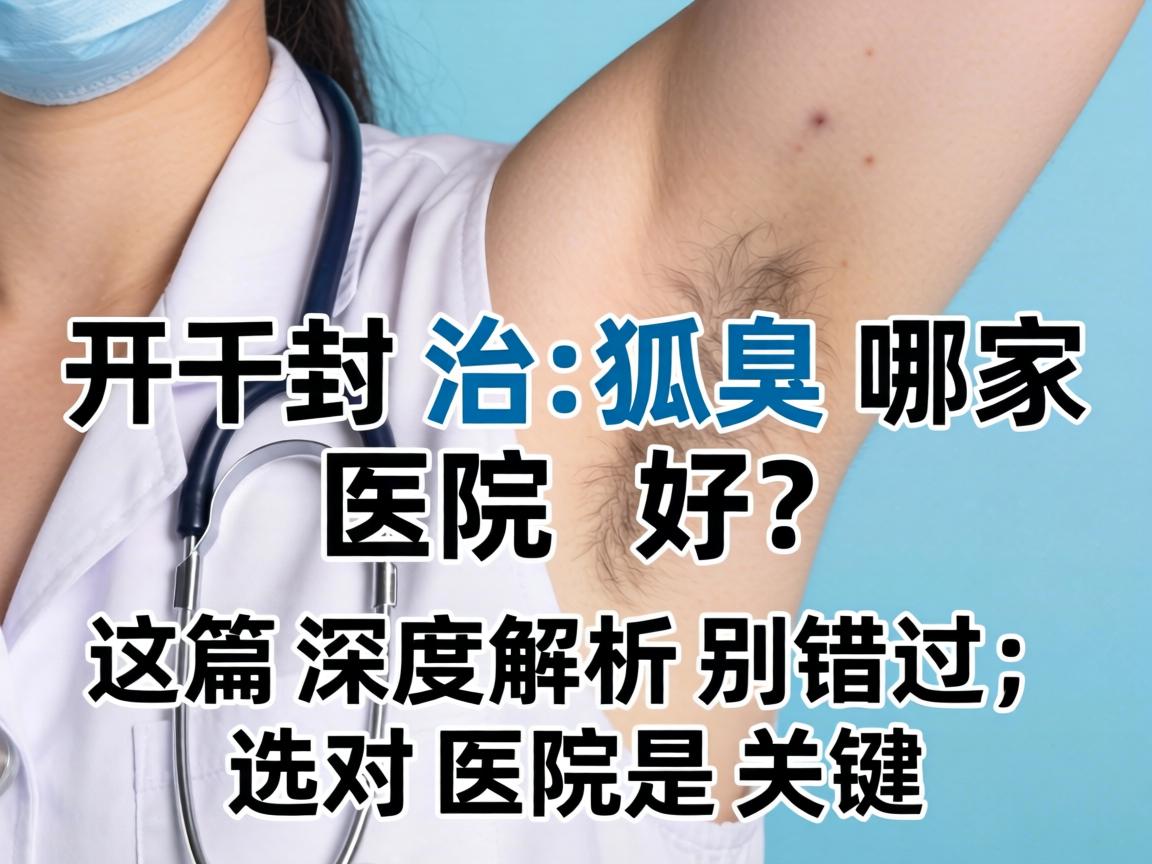 开封治狐臭哪家医院好？这篇深度解析别错过，选对医院是关键