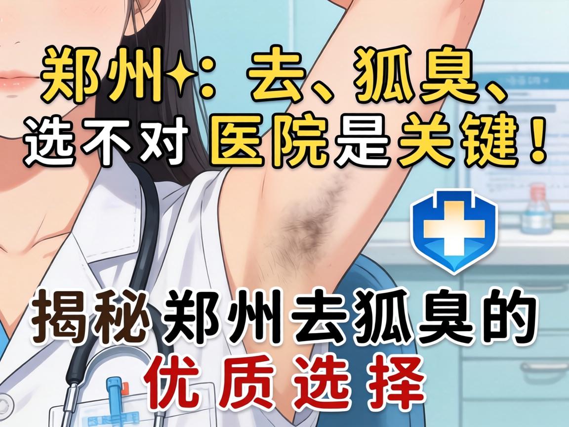 郑州去狐臭，选对医院是关键！揭秘郑州去狐臭的优质选择