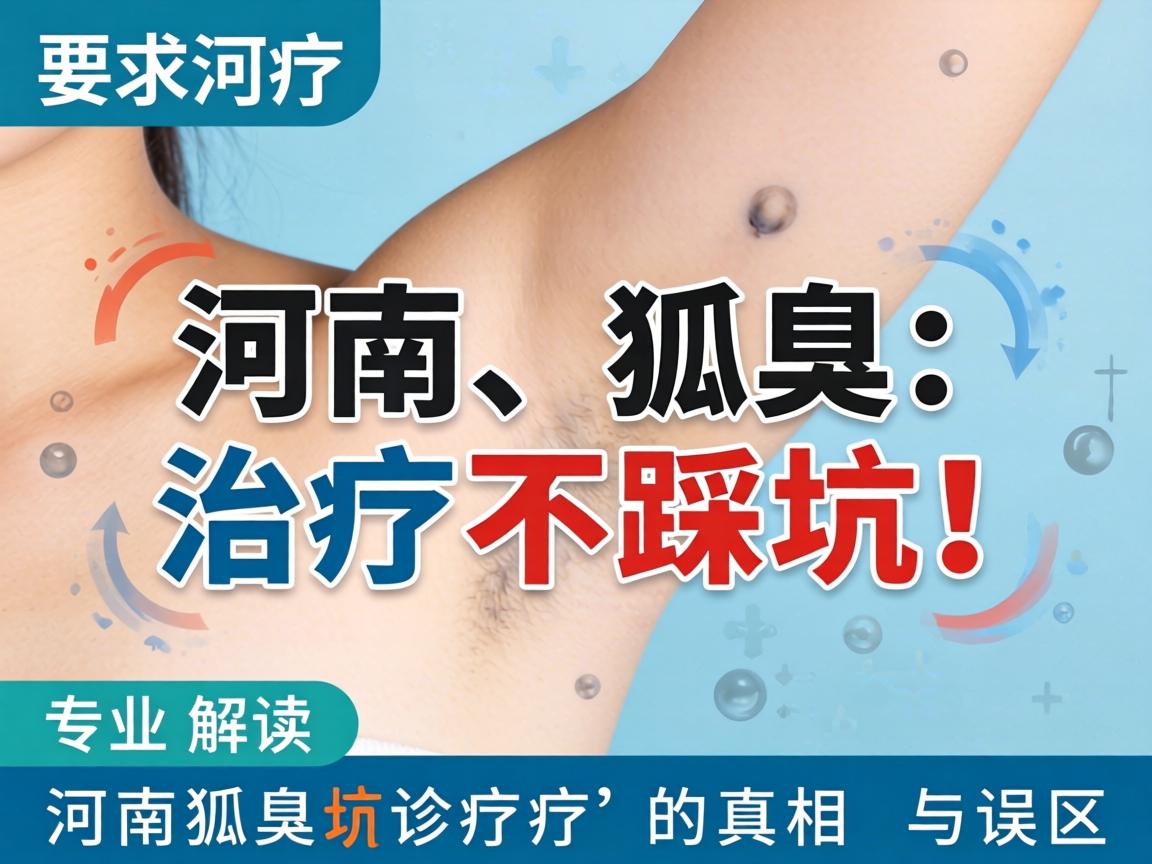 河南狐臭治疗不踩坑，专业解读河南狐臭诊疗的真相与误区
