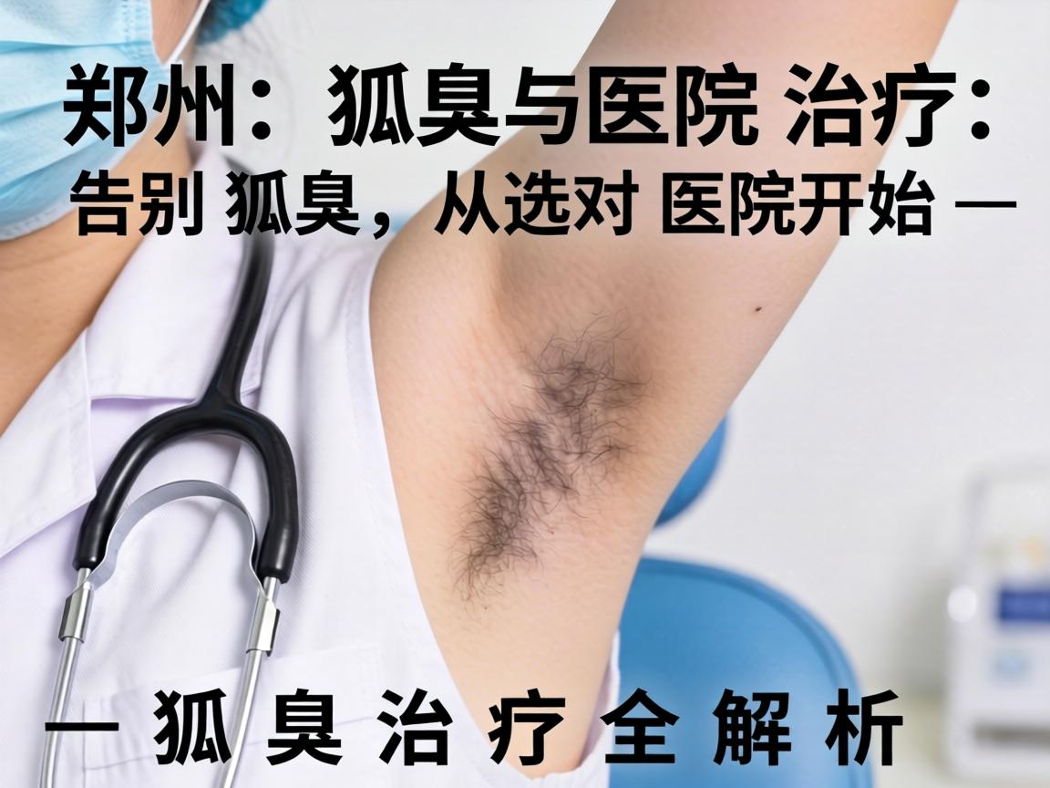 郑州狐臭医院治疗，告别狐臭，从选对医院开始—狐臭治疗全解析