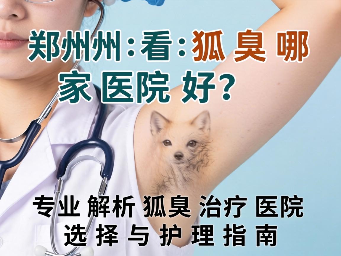 郑州看狐臭哪家医院好？专业解析狐臭治疗医院选择与护理指南