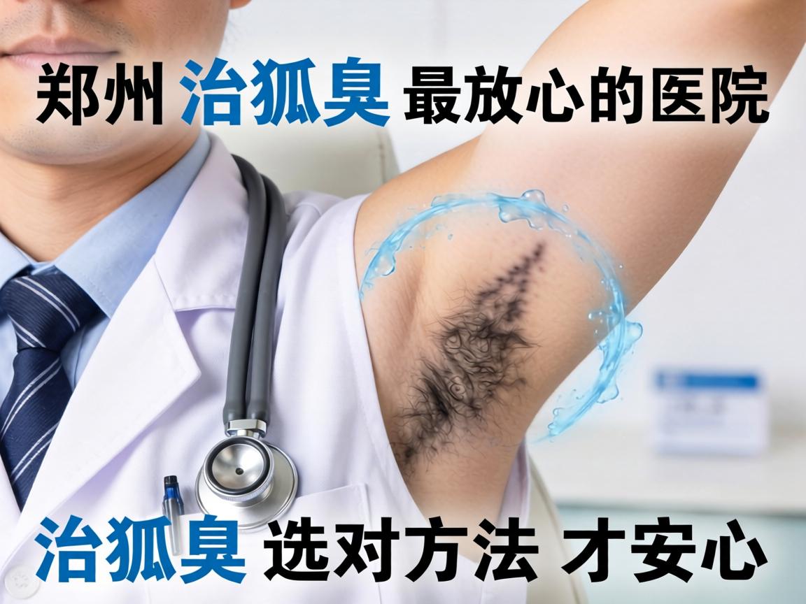 郑州治狐臭最放心的医院，治狐臭选对方法才安心