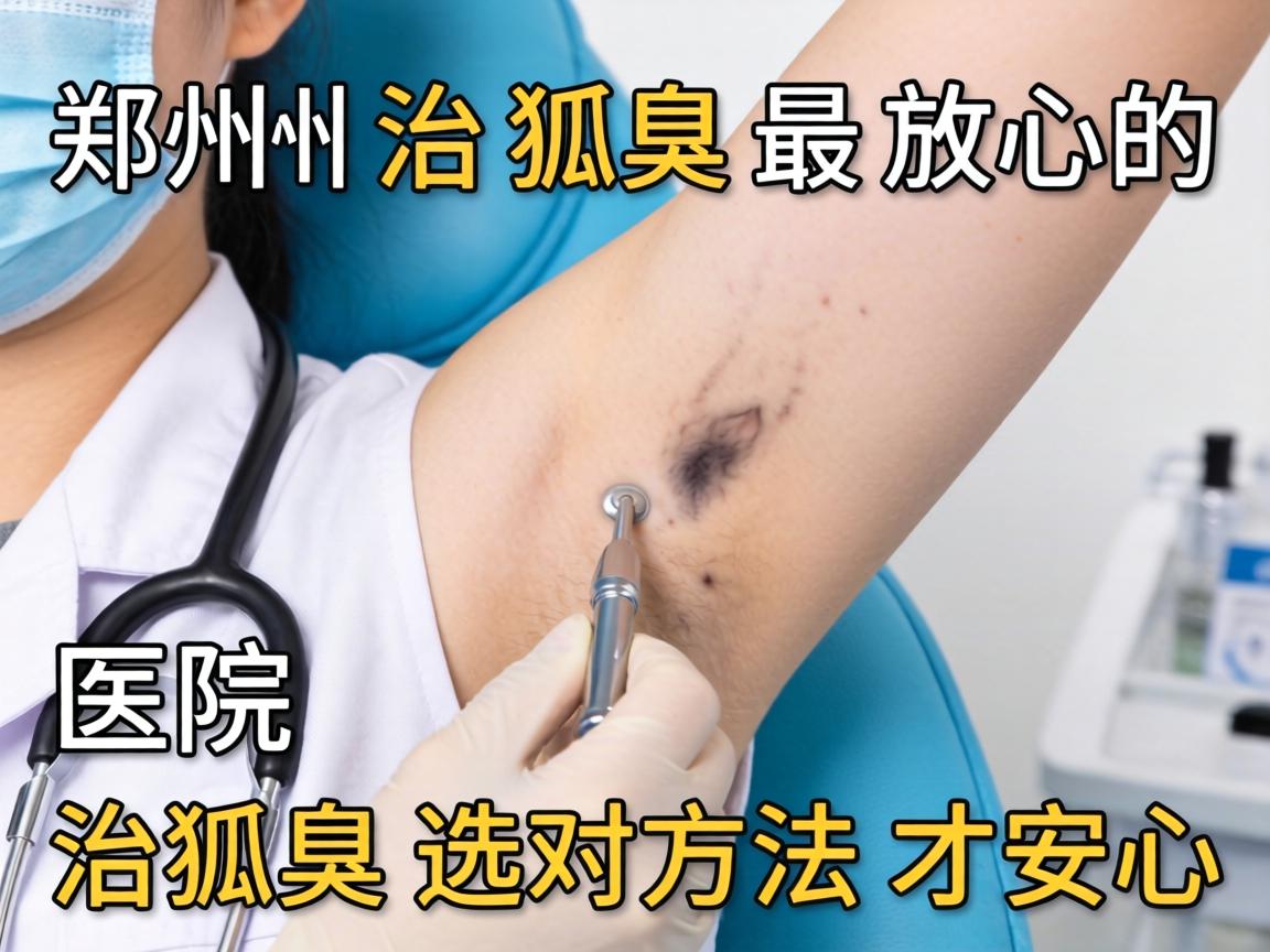郑州治狐臭最放心的医院，治狐臭选对方法才安心
