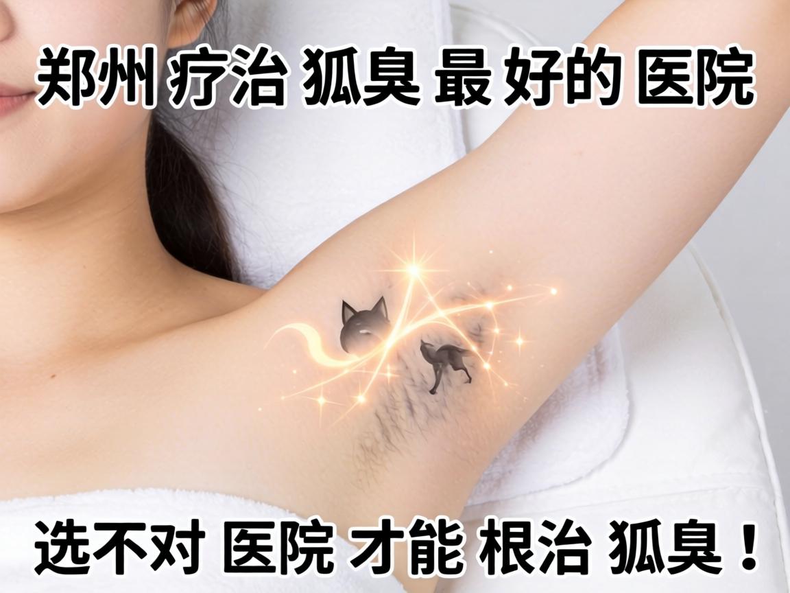 郑州治疗狐臭最好的医院，选对医院才能根治狐臭！