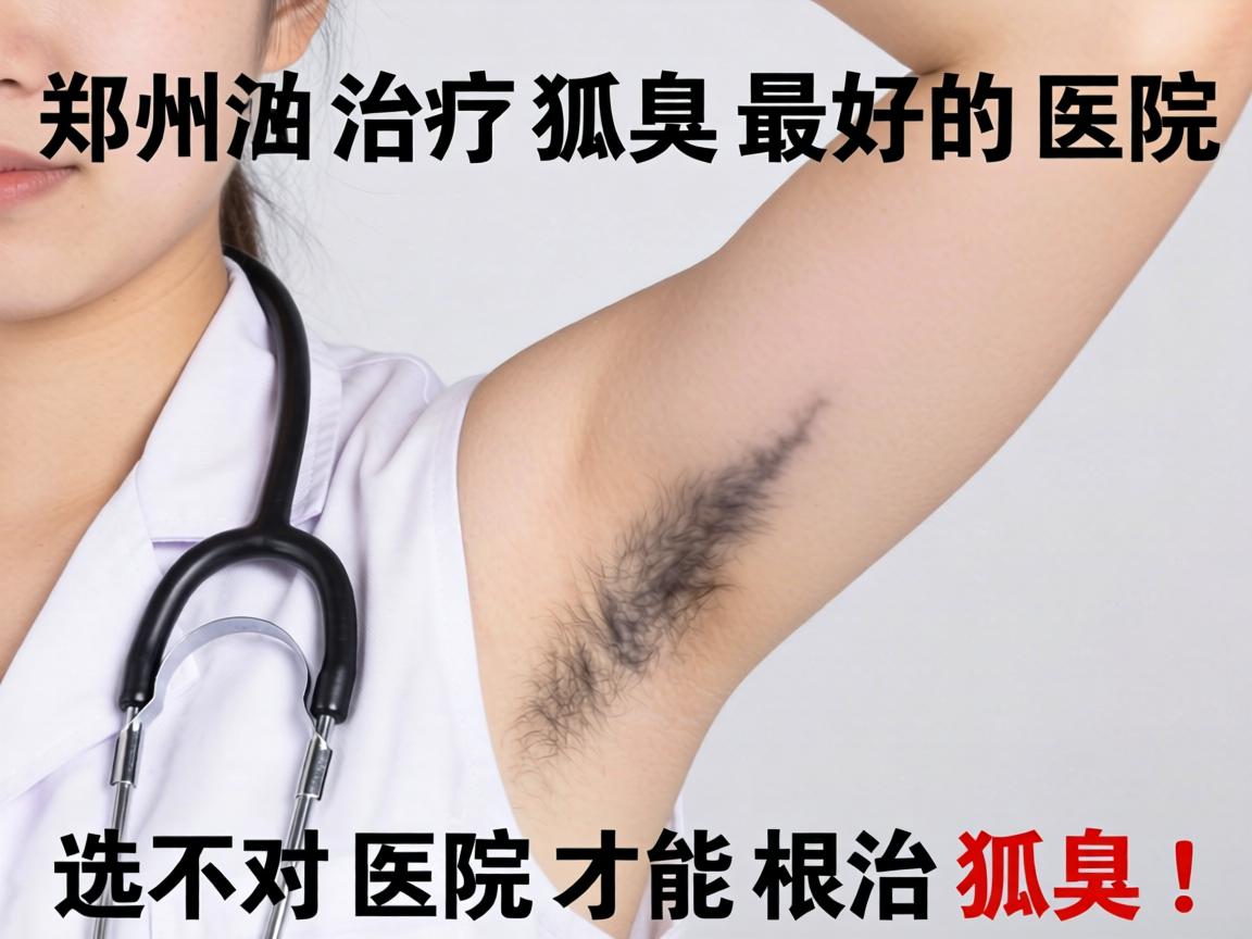 郑州治疗狐臭最好的医院，选对医院才能根治狐臭！