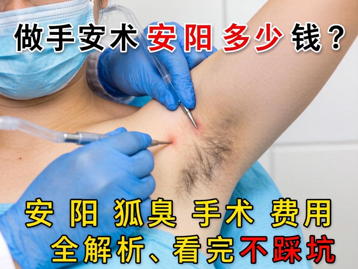 做狐臭手术安阳多少钱？安阳狐臭手术费用全解析，看完不踩坑