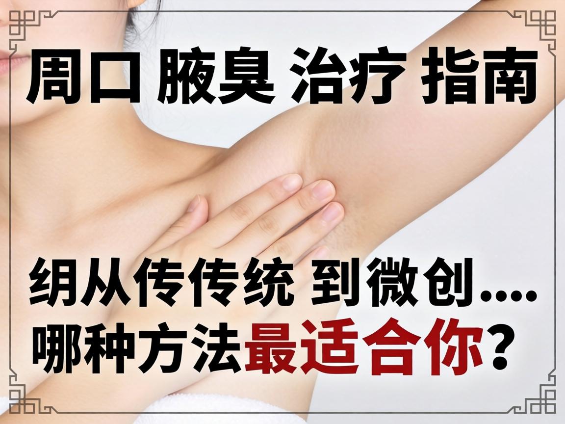 周口腋臭治疗指南，从传统到微创，哪种方法最适合你？