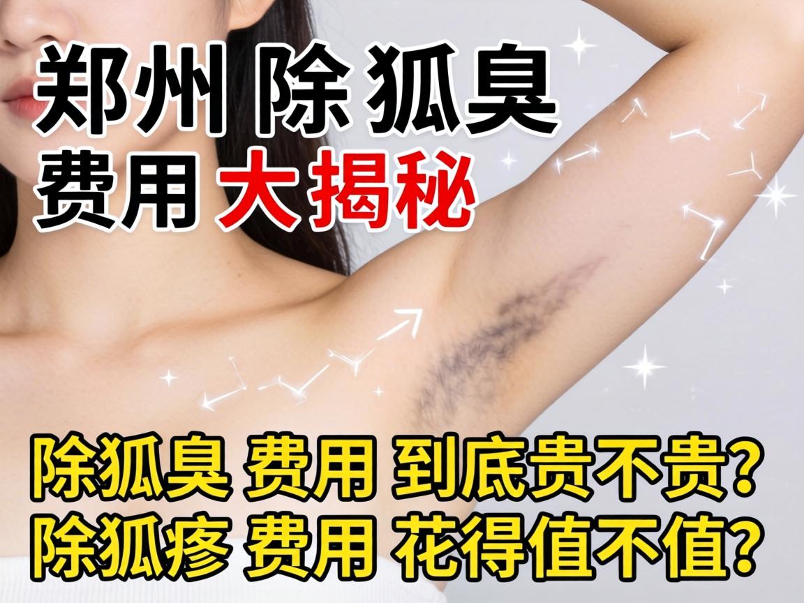 郑州除狐臭费用大揭秘，除狐臭费用到底贵不贵？除狐臭费用花得值不值？