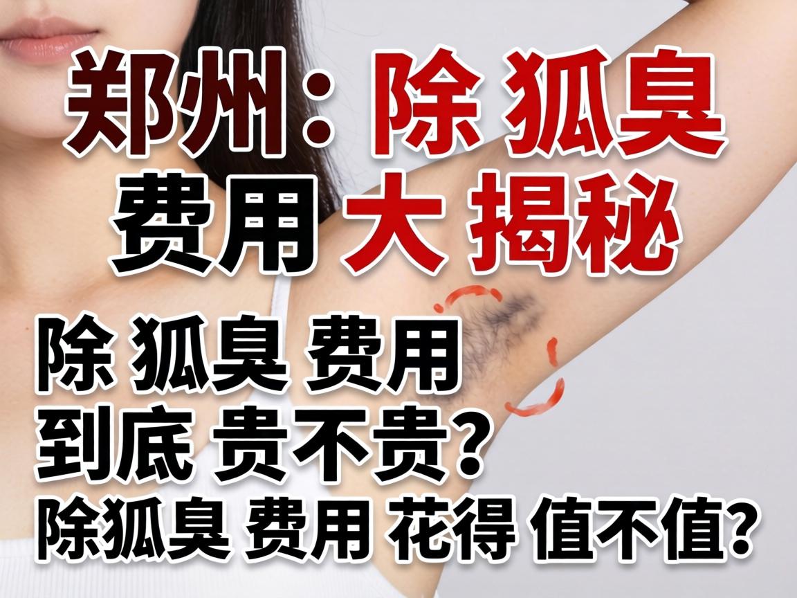 郑州除狐臭费用大揭秘，除狐臭费用到底贵不贵？除狐臭费用花得值不值？