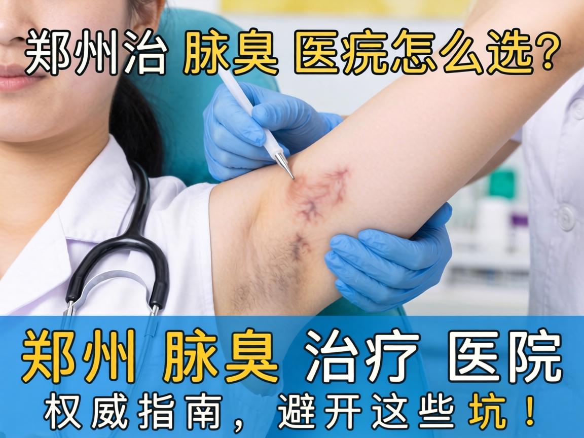 郑州治腋臭医院怎么选？郑州腋臭治疗医院权威指南，避开这些坑！