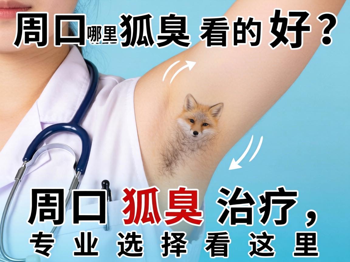 周口哪里狐臭看的好？周口狐臭治疗，专业选择看这里