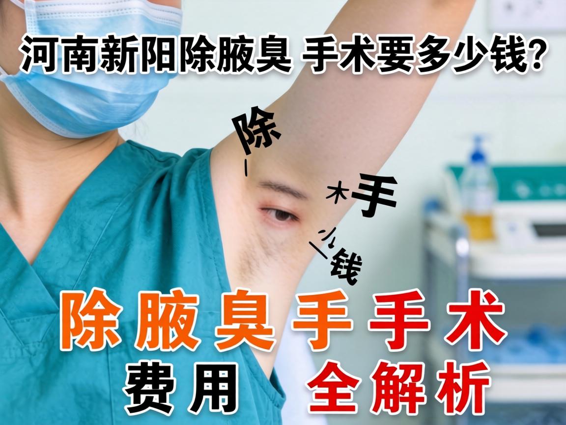 河南新乡除腋臭手术要多少钱？除腋臭手术费用全解析