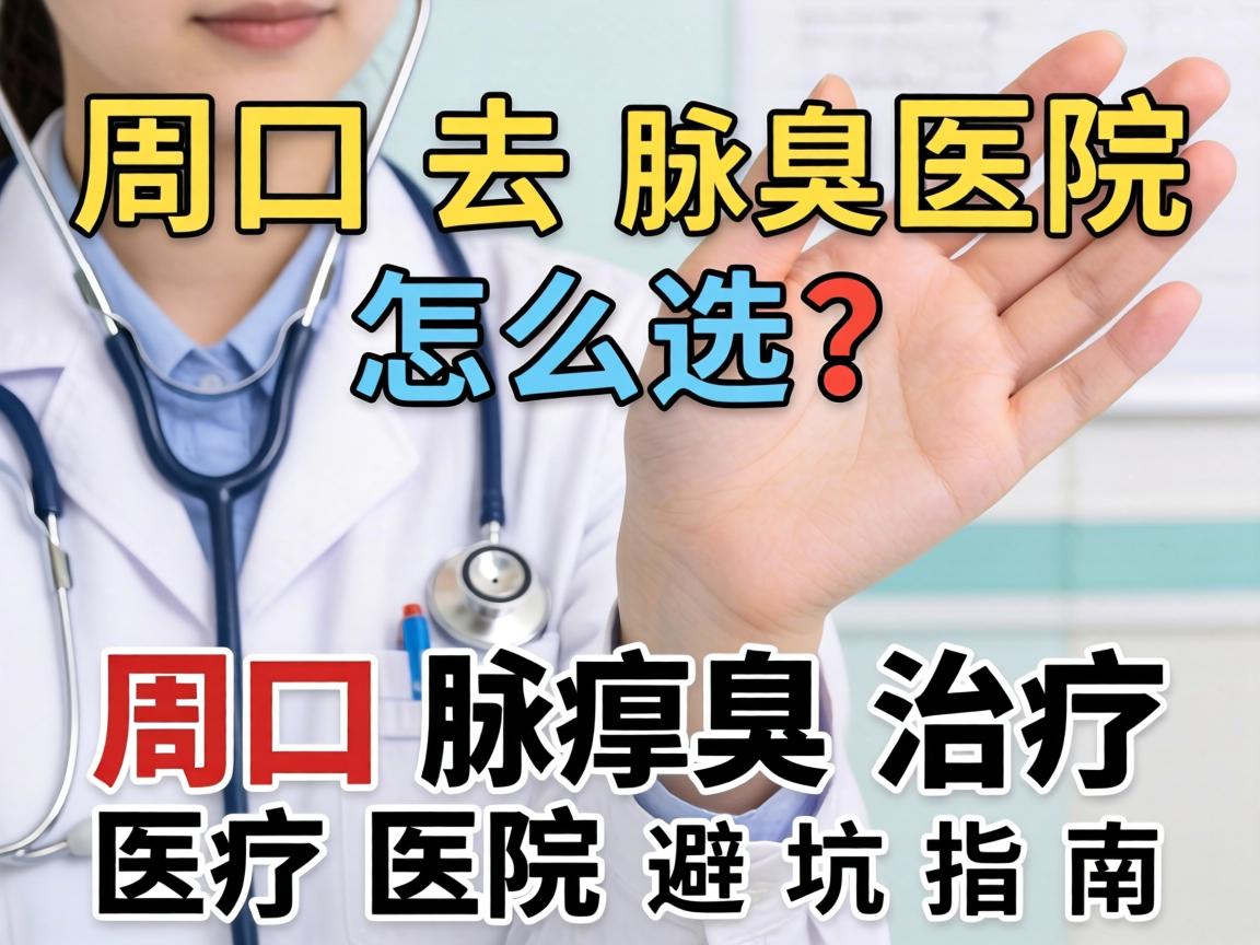 周口去腋臭医院怎么选？周口腋臭治疗医院避坑指南