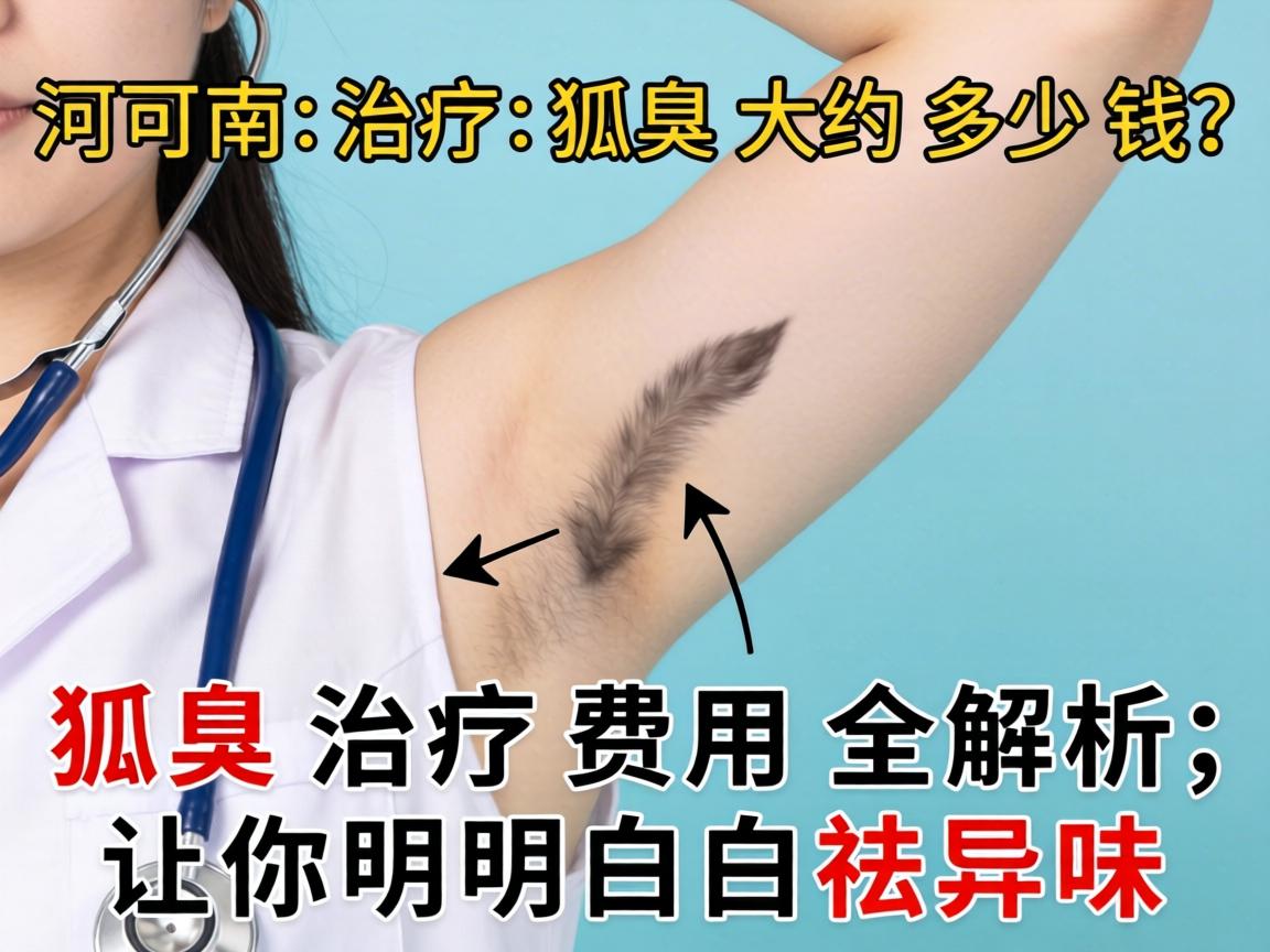河南治疗狐臭大约多少钱？狐臭治疗费用全解析，让你明明白白祛异味