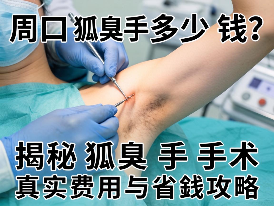 周口狐臭手术多少钱?揭秘狐臭手术真实费用与省钱攻略 周口狐臭手术多少钱?揭秘狐臭手术真实费用与省钱攻略