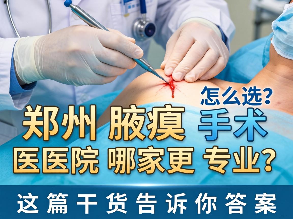 郑州腋臭手术医院怎么选？郑州腋臭手术医院哪家更专业？这篇干货告诉你答案