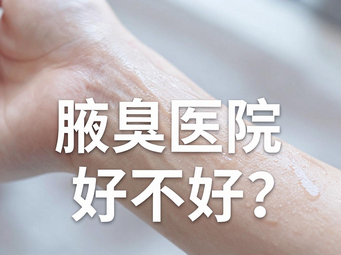 郑州附医腋臭医院好不好？专业解析腋臭医院好不好的关键标准