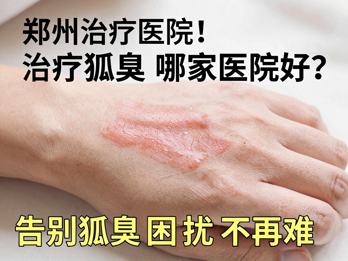 郑州治疗狐臭哪家医院好？选对医院，告别狐臭困扰不再难