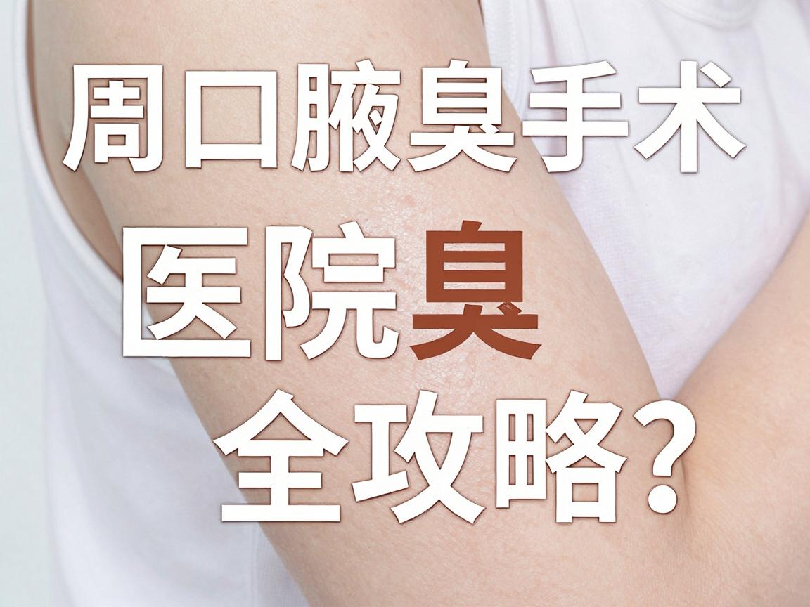 周口腋臭去除哪家医院靠谱？周口腋臭手术医院选择全攻略