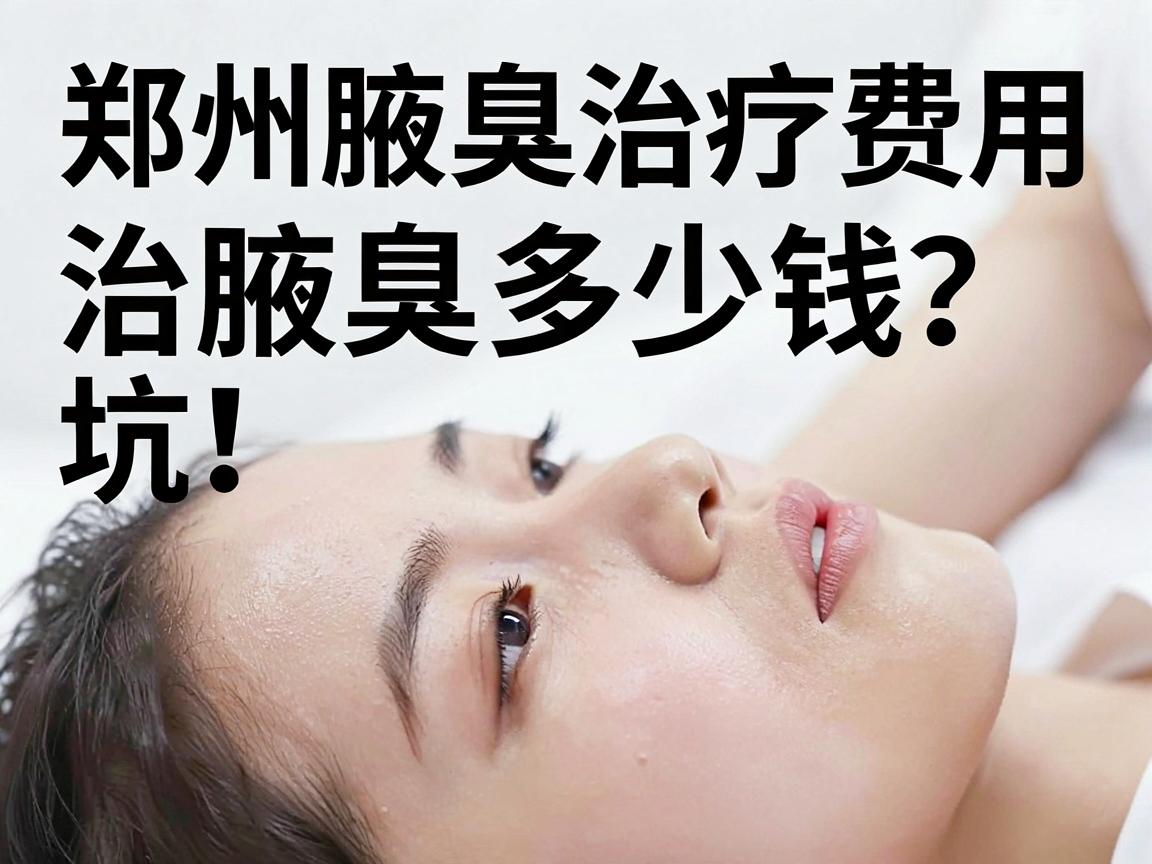 郑州治疗腋臭多少钱？揭秘郑州腋臭治疗费用，别再被低价腋臭手术坑了！