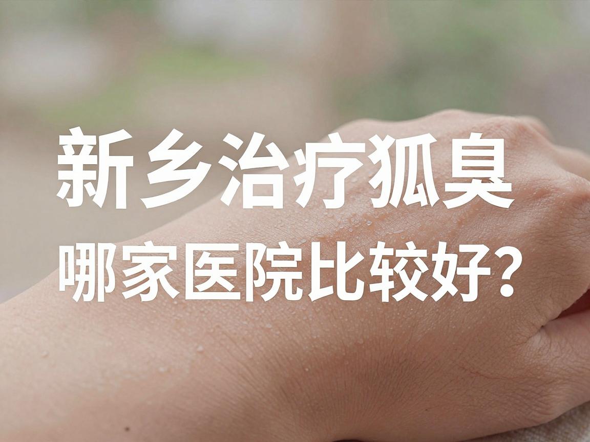 新乡治疗狐臭哪家医院比较好？专业解析新乡狐臭治疗医院选择要点