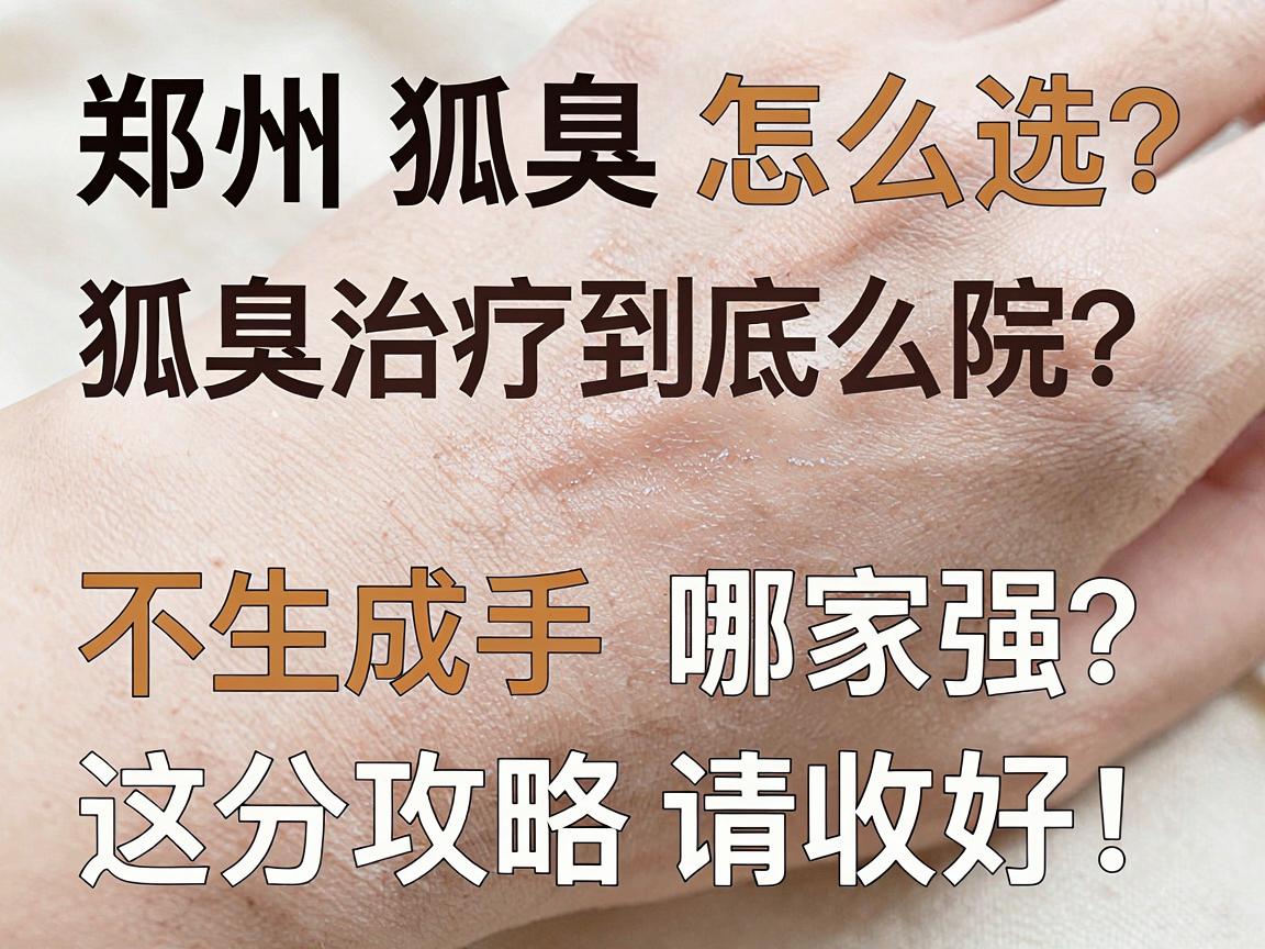 郑州狐臭治疗医院怎么选?狐臭治疗到底哪家强?这份攻略请收好! 郑州狐臭治疗医院怎么选?狐臭治疗到底哪家强?这份攻略请收好!