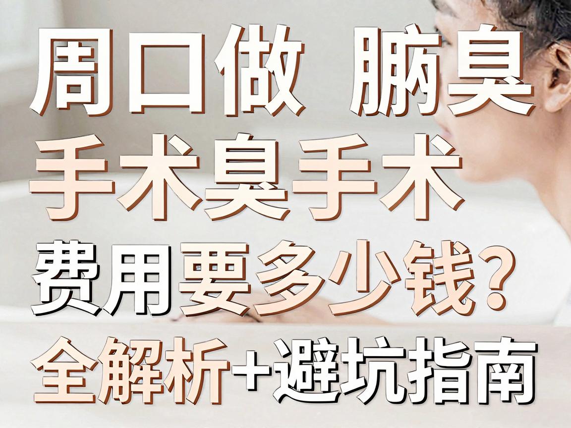 周口做腋臭手术要多少钱?腋臭手术费用全解析+避坑指南 周口做腋臭手术要多少钱?腋臭手术费用全解析+避坑指南