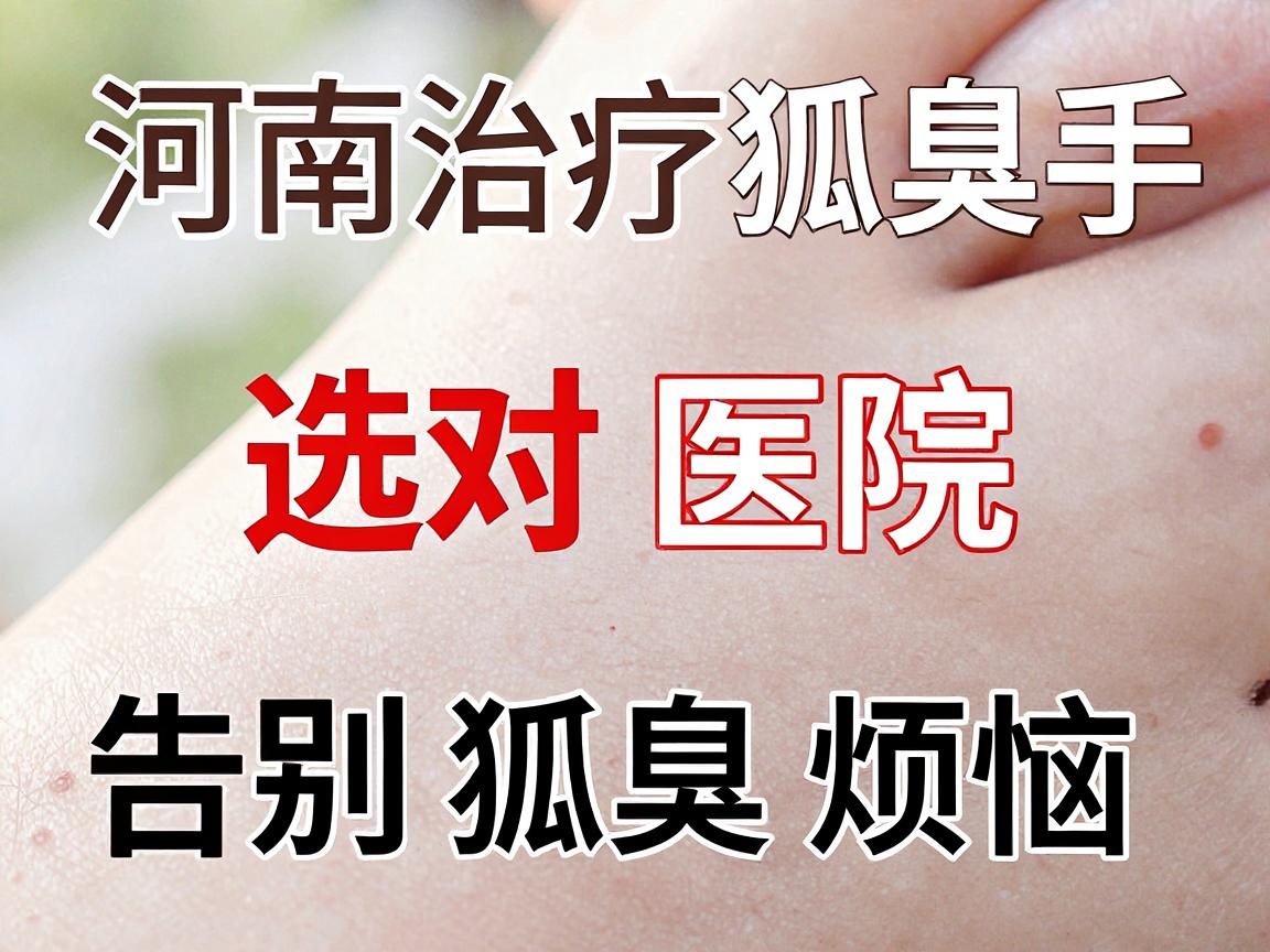 河南治疗狐臭手术医院排名榜，选对医院，告别狐臭烦恼
