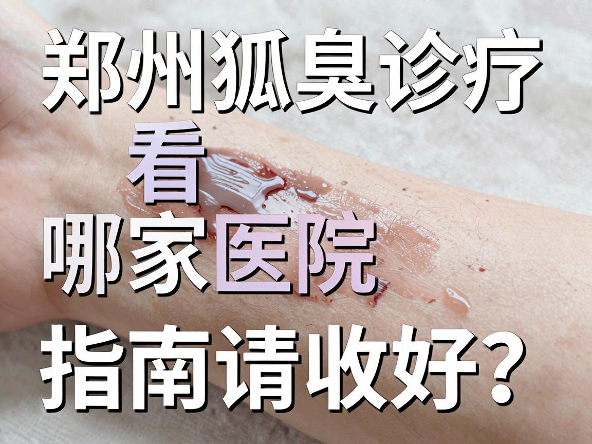 郑州看狐臭哪家医院好？这份郑州狐臭诊疗指南请收好