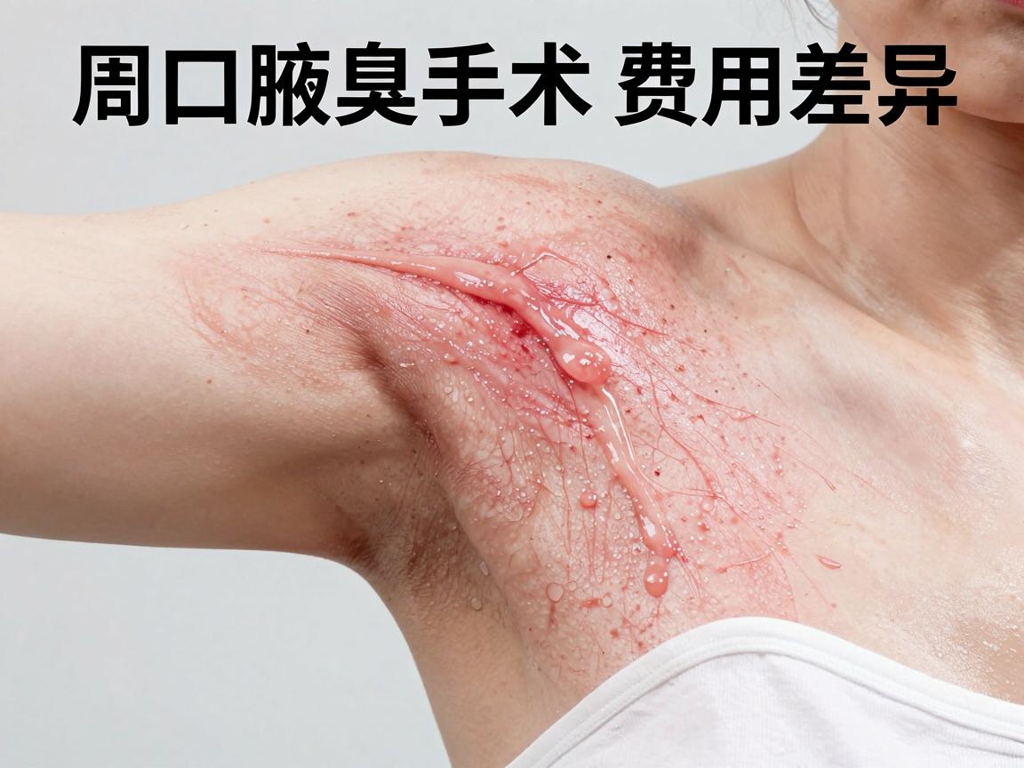 周口腋臭手术多少钱？深度剖析周口腋臭手术费用差异，让你明明白白做腋臭手术