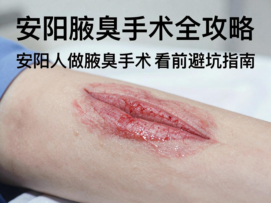 安阳腋臭手术全攻略，安阳人做腋臭手术前必看的避坑指南