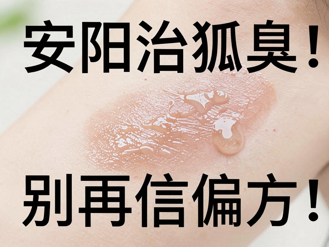 安阳治狐臭，别再信偏方，治狐臭科学方法才是正道