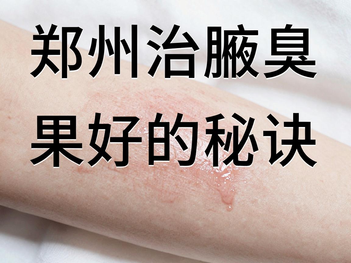 郑州治腋臭医院效果好的秘诀，选对医院治腋臭才是关键