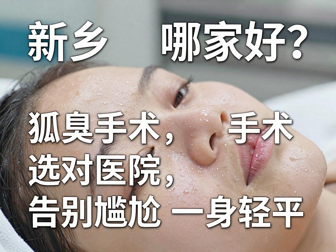 新乡狐臭手术哪家好？狐臭手术选对医院，告别尴尬一身轻