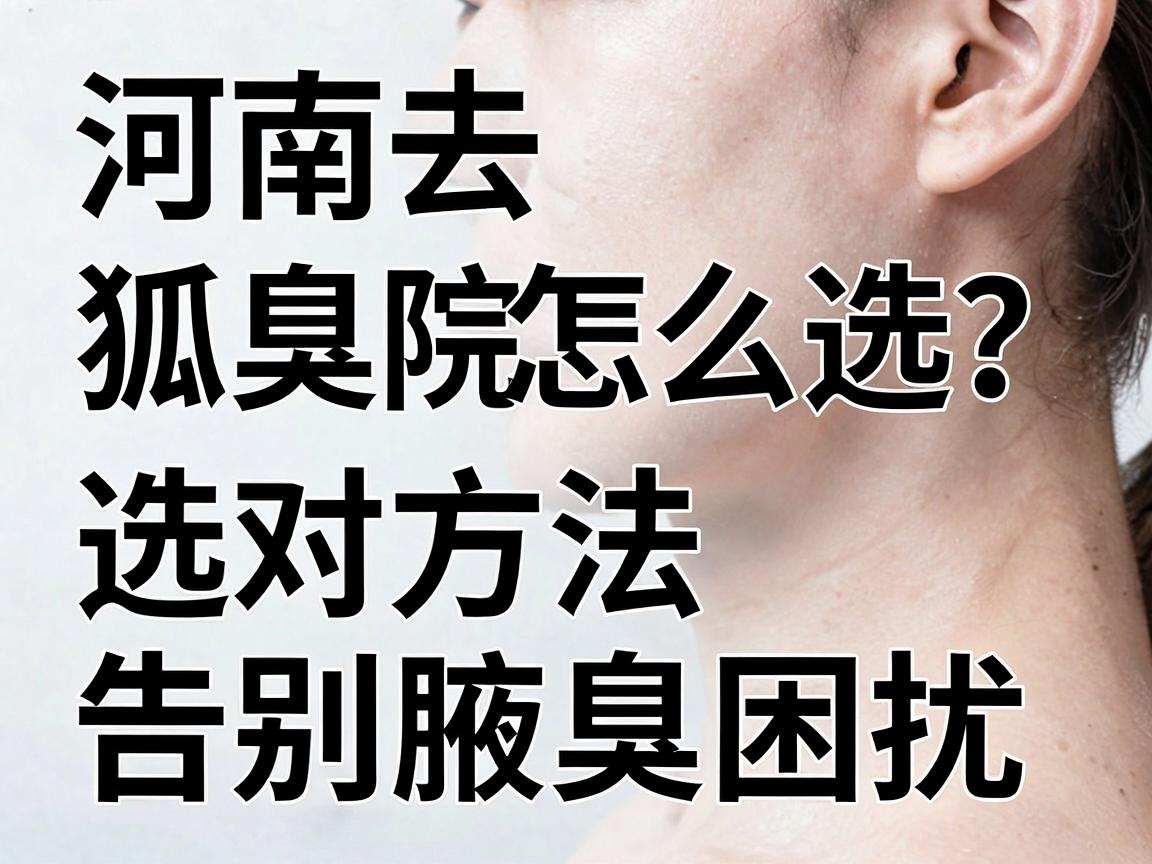 河南去狐臭医院怎么选?选对方法告别腋臭困扰,这份河南去狐臭医院指南别错过 河南去狐臭医院怎么选?选对方法告别腋臭困扰,这份河南去狐臭医院指南别错过
