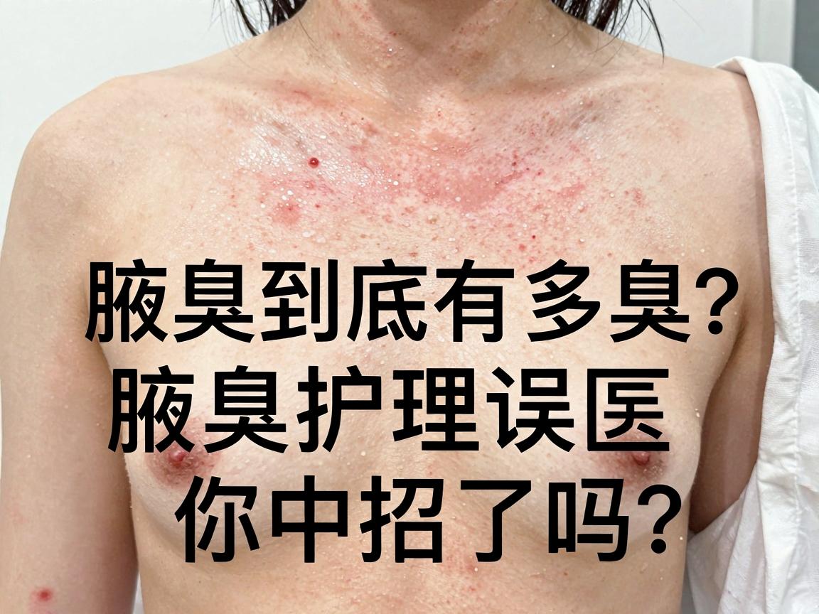 周口腋臭排名更新，腋臭到底有多臭？这些腋臭护理误区你中招了吗？