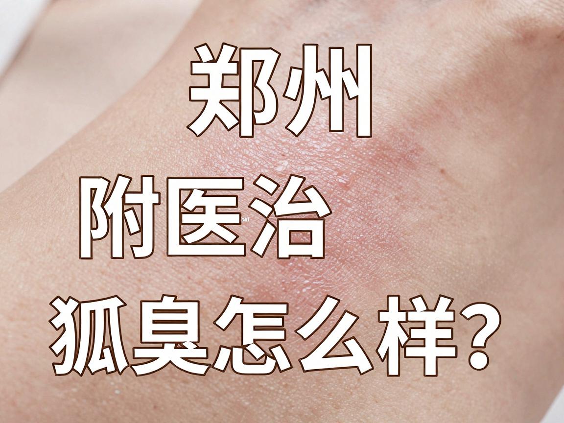 郑州附医治狐臭怎么样？专业解读附医医院治狐臭的真实体验与效果